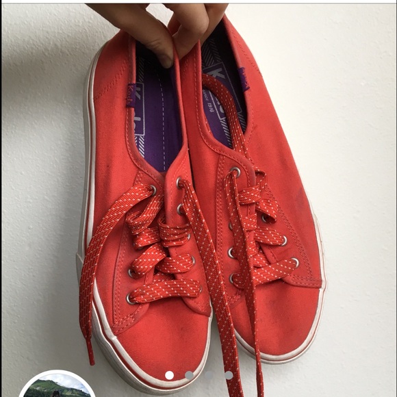 Keds Shoes - Keds kickstart red sneakers💋 US Size 7.5. Such a